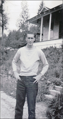 VERNE COULTHARD & front porch